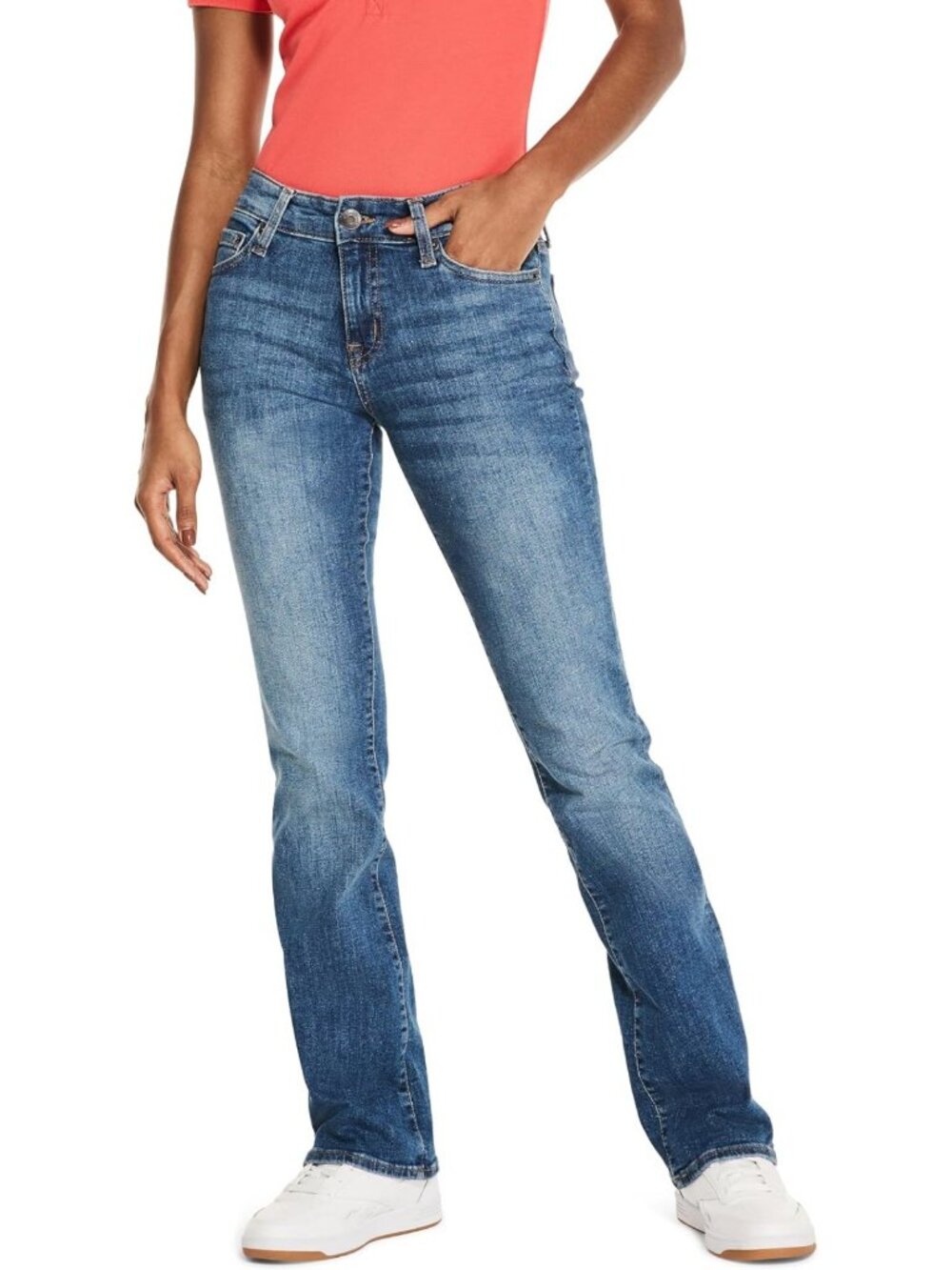 Mid Rise Bootcut Jeans for Women | Stylish & Comfortable Denim Pants